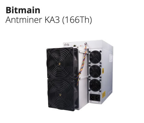 Kadena Algorithm Bitmain Mining Antminer KA3 With Maximum Hashrate 166Th/S