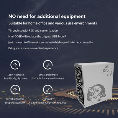 Goldshell 185M 235W WiFi Miner Dogecoin Silent Asic Miner