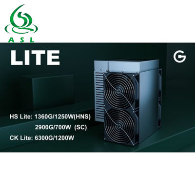 1360gh 1250W HNS ASIC Miner Low Noise 55db Goldshell HS Lite Miner